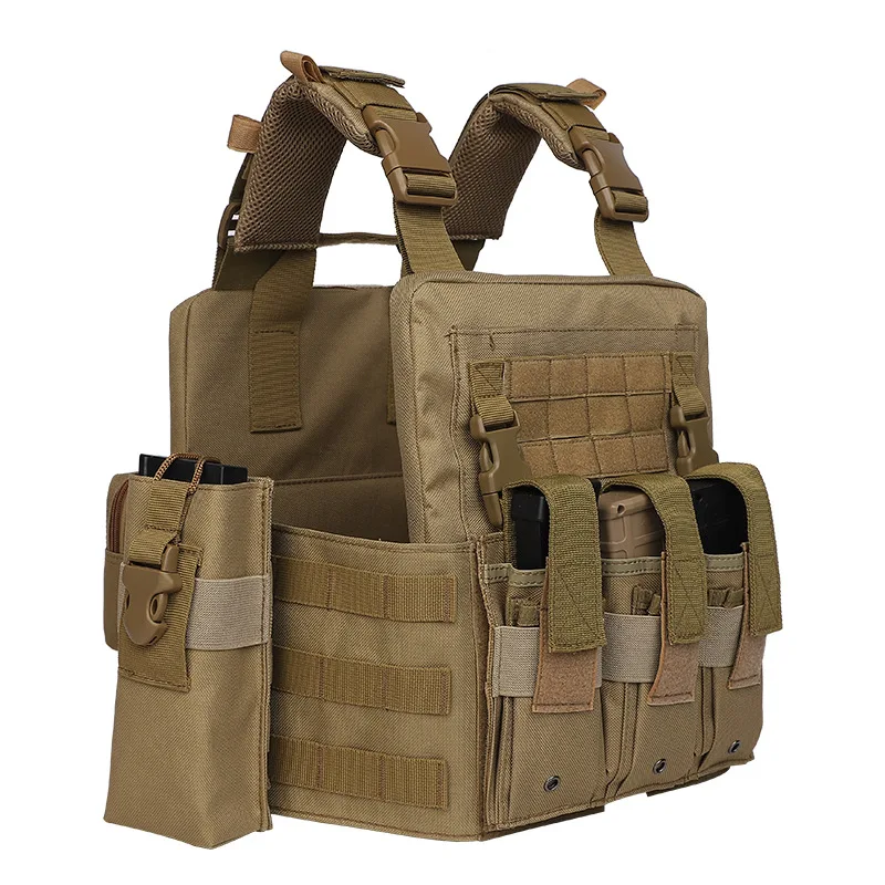Tactical Vest CS CPC Airsofts Sports Vest Molle Webbings Carrier Magazine Pouch Armor Plate Modular Combat Paintball Hunting