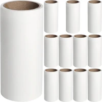 12pcs Lint Roller Refills for Remover Hair, Extra Sticky Lint Roller, Remover for Couch Clothes, 60 Sheets Lint Rollers 1