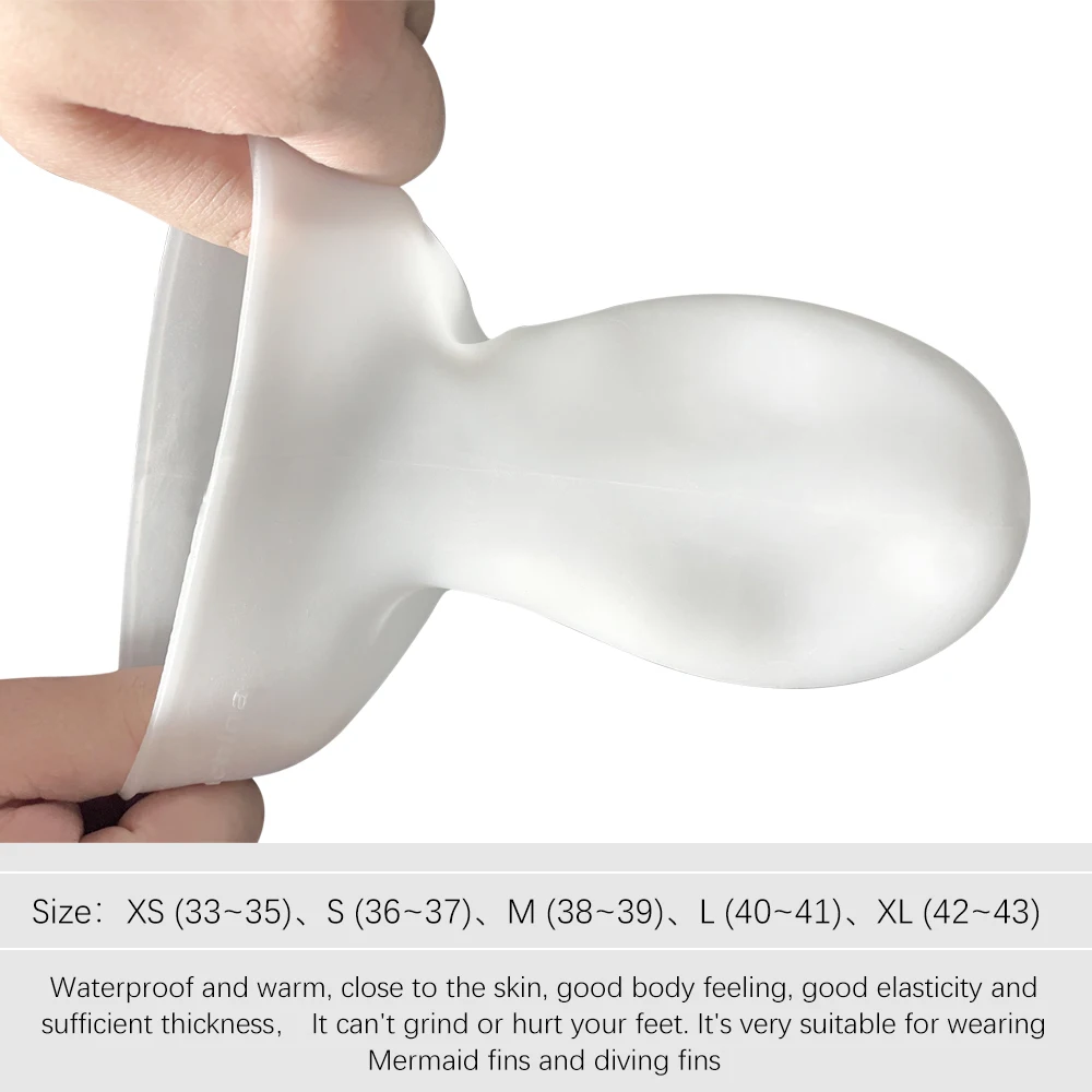 실리콘 스쿠버 프리 다이빙 양말, 수영 양말, 따뜻한 방수, 서핑 워터 부츠, 해변 신발, 미끄럼 방지 탄성 핀 양말, 3mm