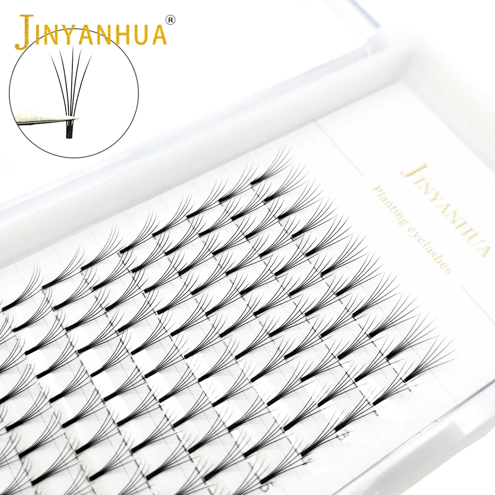 

Volume Fans Lashes Extensions 2D/3D/4D/5D/6D Premade Fans Russian Eyelash Extension Faux Mink Individual False Eyelashes 12 Rows