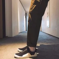 Sneakers Male Canvas Trends 2024 Men's Vulcanize Shoes Slip-ons 2024 New Arrivals Elegant Cheap Liquidation In Promotion 1