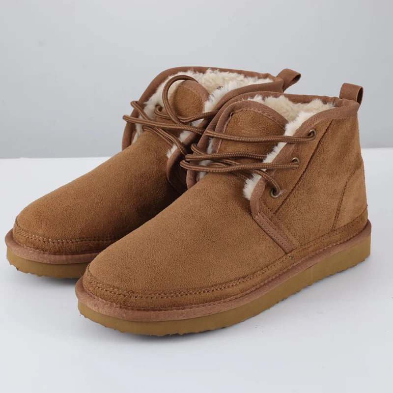 Evshine Women Hiking Snow Boots For Winter Waterproof Warm Work Ankle Boots For Women Comfy Faux Suede Boots For Indoor Outdoor