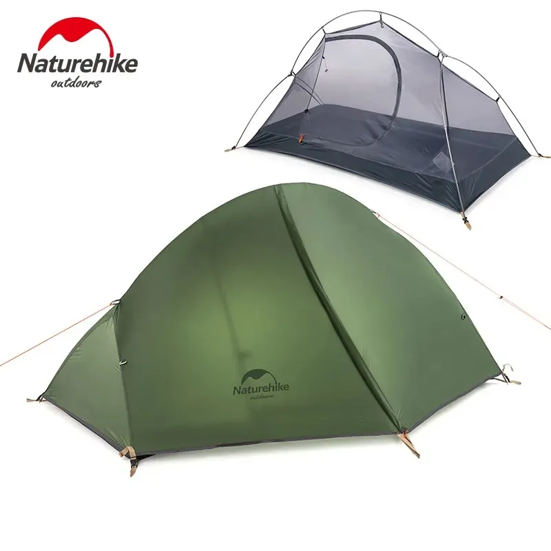 Naturehike tienda campaña tienda de campaña 1 persona tienda de campaña tiendas de campaña ultraligera tienda de campaña plegable portátil carpas de camping impermeables carpas plegables impermeables carpa playa
