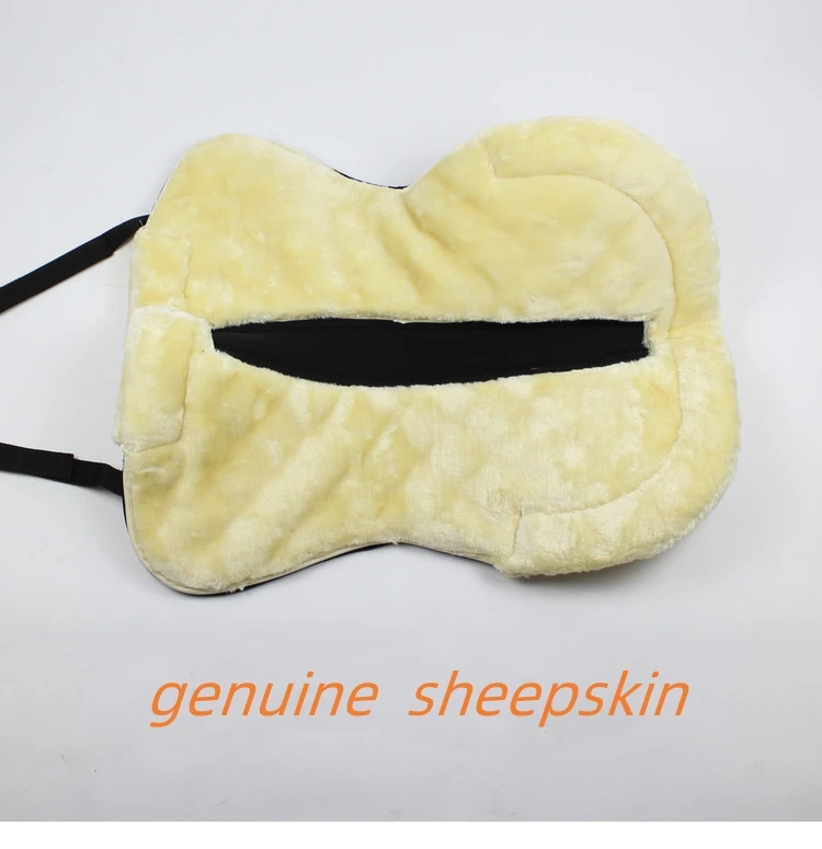 Sheepskin Horse Saddle Pad, Western Sheepskin Saddles, Fur, Wool, High Density, Made