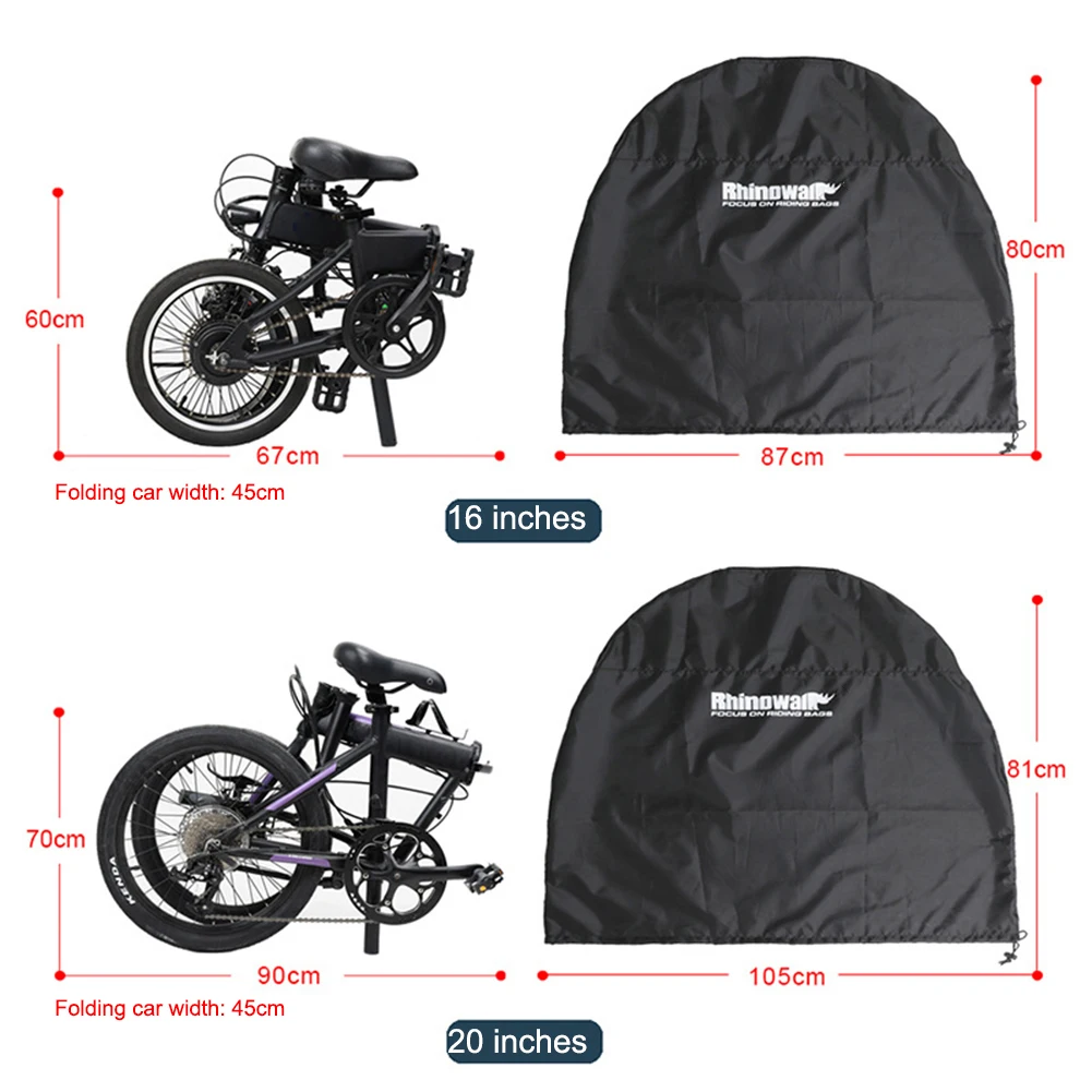 Waterproof Polyester Folding Bike Storage Bag