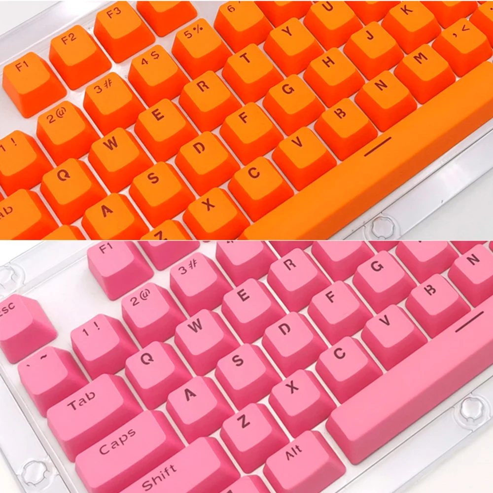 Колпачки для клавиш с подсветкой для клавиатуры Cherry Switch, черные, фиолетовые, желтые, красные, белые, оранжевые