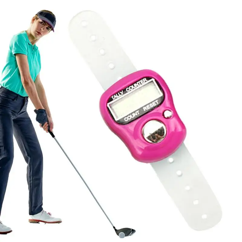 

Click Counter Digital Display Electronic Hand Tally Counter Resettable Number Clicker Counter Portable For Golf Crochet Coaching