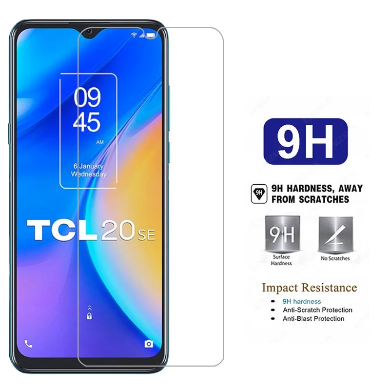 Premium Tempered Glass Screen Protector for TCL 20 SE - 9H Hardness