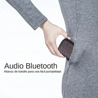 NipFabric-Mini haut-parleur portable compatible Bluetooth, barre de son sans fil, caisson de basses HiFi extérieur, prise en charge de la carte TF, radio FM 4