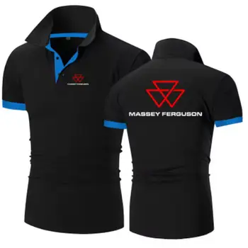 Polo stampata Marsefogerson 2026 - Stile casual comodo da uomo, vestibilità aderente - Nuova camicia estiva alla moda di marca