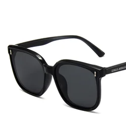 New Children's Sunglasses Clear Lens Plastic Kids Glasses Girls Boys Children's Baby Retro Square Rice Nail Safety Glasses UV400