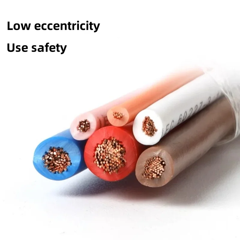 Electronic wire cable Single core PVC sheathed flexible wire RV0.3/0.5/0.75/1.0/1.5/2.5/4MM 22 20 13 11 9 5 3AWG signal extension cable