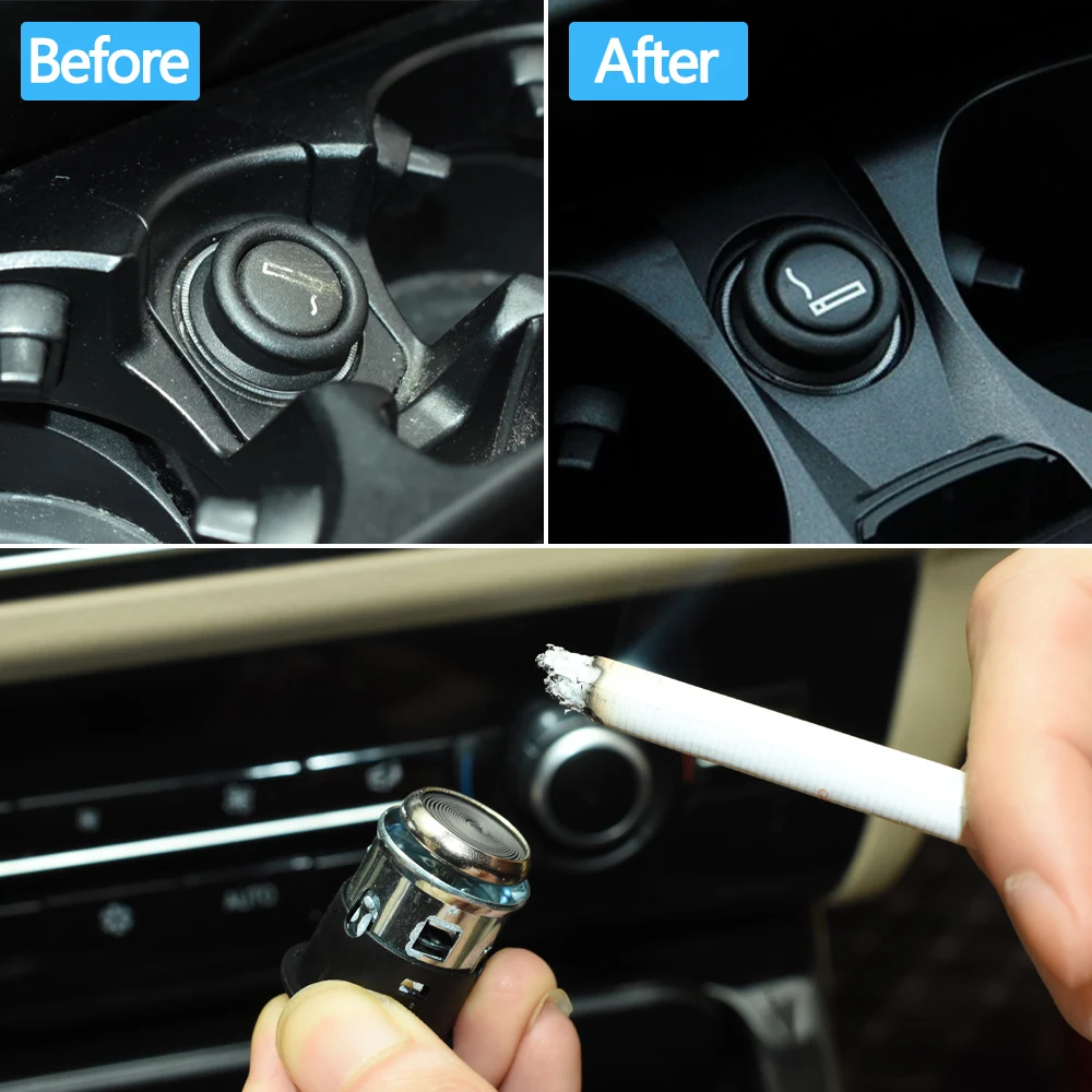 Car Universal Cigarette Lighter Metal Cigar Element Socket For BMW All  Series 1 2 3 4 5 6 7 X1 X2 X3 X5 X6 Z3 61349308246 - AliExpress 34