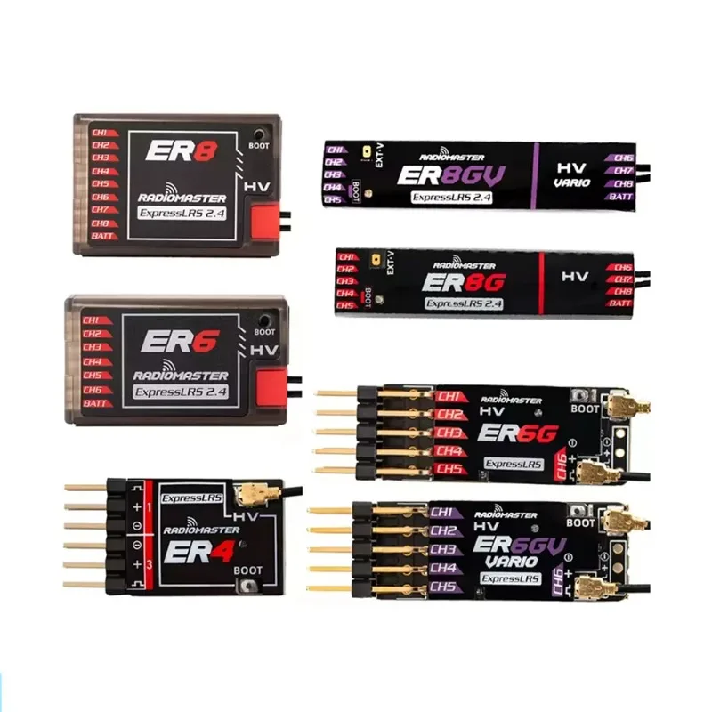 รูปสินค้า ตัวรับสัญญาณควบคุมโดรนและเครื่องบินบังคับ 2.4GHz
