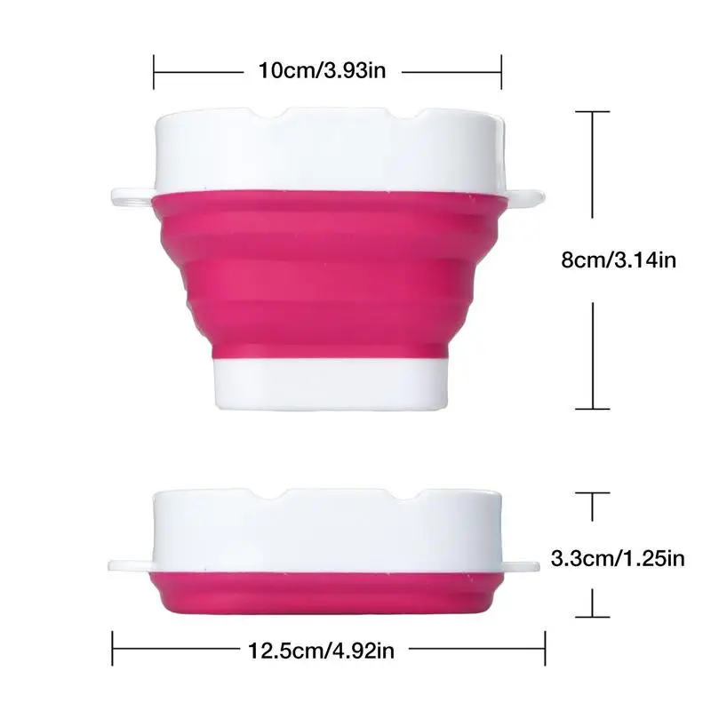 Paint cups foldable paint brush cup portable painting water cup brush cleaner painting washing bucket holder for acrylic oil