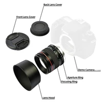 Lightdow Full Frame 85mm F1.8 Manual Focus Portrait Lens for Canon EOS 600D 550D 700D 1300D 6D 7D Sony Nikon DSLR Camera - Image 2