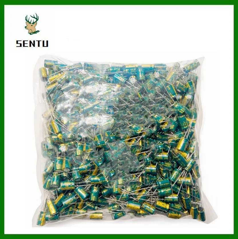 

50-1000PCS 10V/16V/25V/35V/50V400V/450V High Frequency Low ESR Electrolytic Capacitor 10UF 47UF 220UF 330UF 680UF 1000UF 2200UF