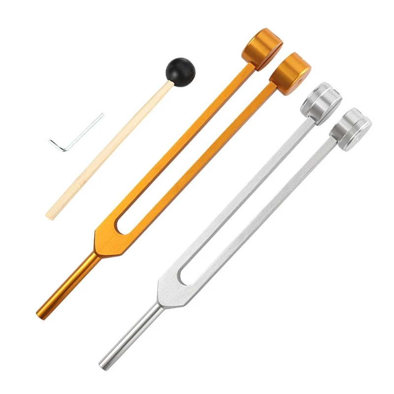 Portable Tuning Fork 64 Hz Aluminum Alloy Medical Non-Magnetic Tuning Fork for Healing DNA Healing  Sound Therapy 2