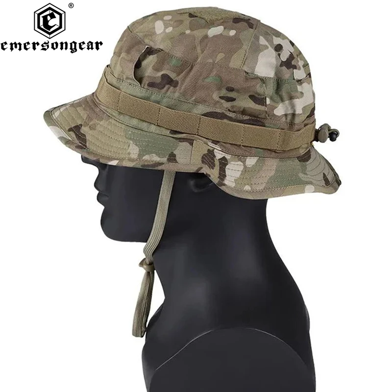 Multicam Boonie Hat Camouflage Breathable Bucket Hats Tactical