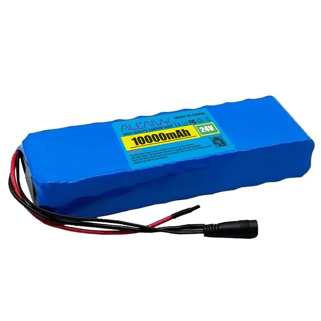 Batterie Li-ion 24V 10Ah 7S3P 29.4V 10000mAh avec BMS équilibré 20A pour vélo, Scooter, fauteuil roulant électrique 1