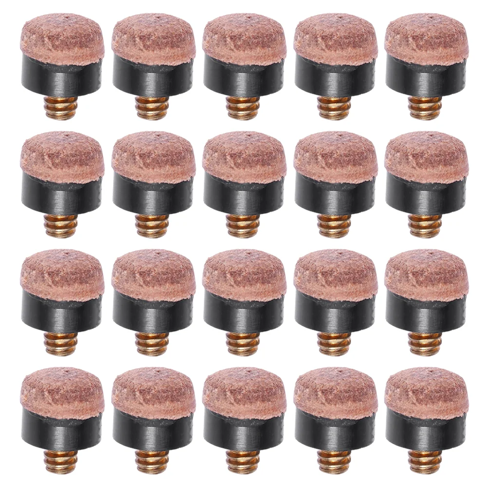 

Cue Tips Pool Billiard Replacement Tips Stick Tip Onaccessories Suppliesportable Head Screw Snooker Rod Tool Parts Brass Cues