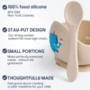2PCS/Set Silicone Baby Feeding Bowl Tableware for Kids Waterproof Suction Bowl With Spoon Children Dishes Kitchenware Baby Stuff 3
