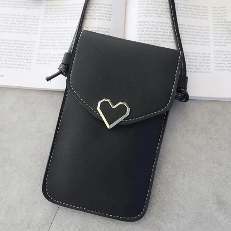 Transparent Touch Screen Women Purse Wallet