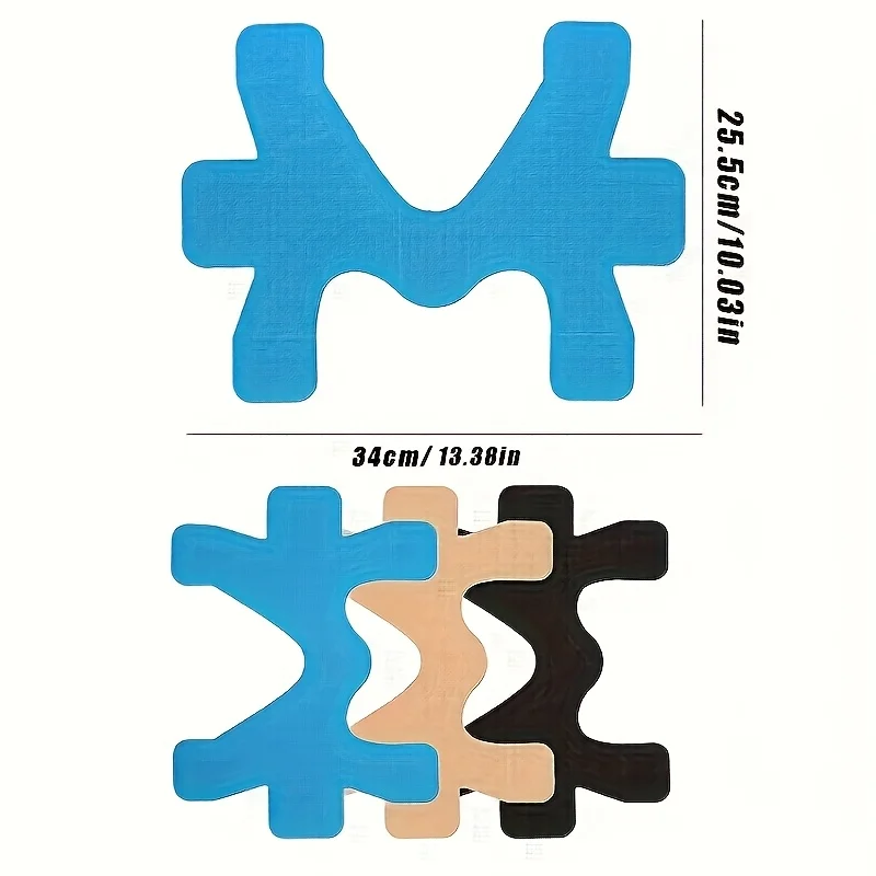 2pc Breathable Self-Adhesive Compression Wrap Bandage for Sports Injury Support - Elastic Support for Sprains,Muscle Strains