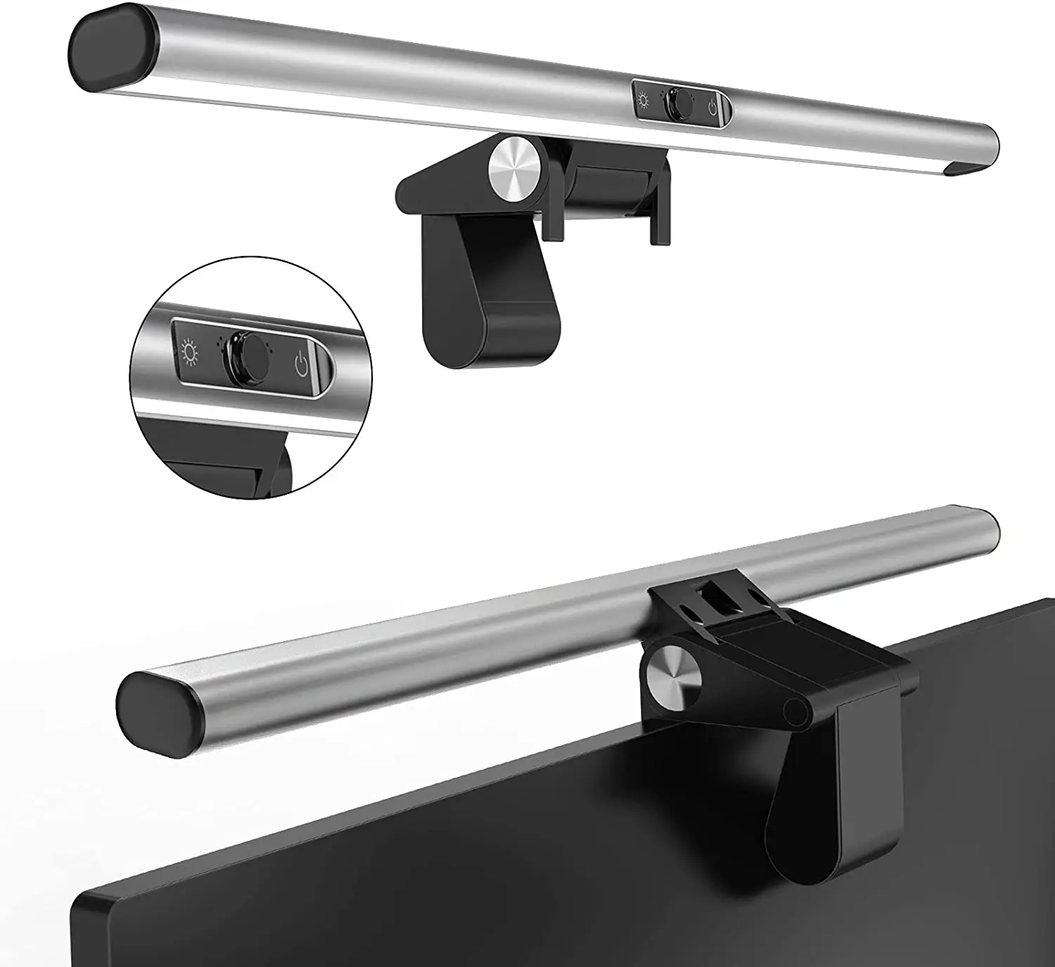 MIQ angle adjustment 1080 HD webcam usb powered anti blue light screenbar monitor lamp for computer laptop
