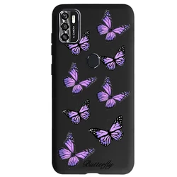 Sleek Black Silicone Protective Case - Soft TPU Bumper Cover for Telstra Evoke Plus 2 (Gray pink)