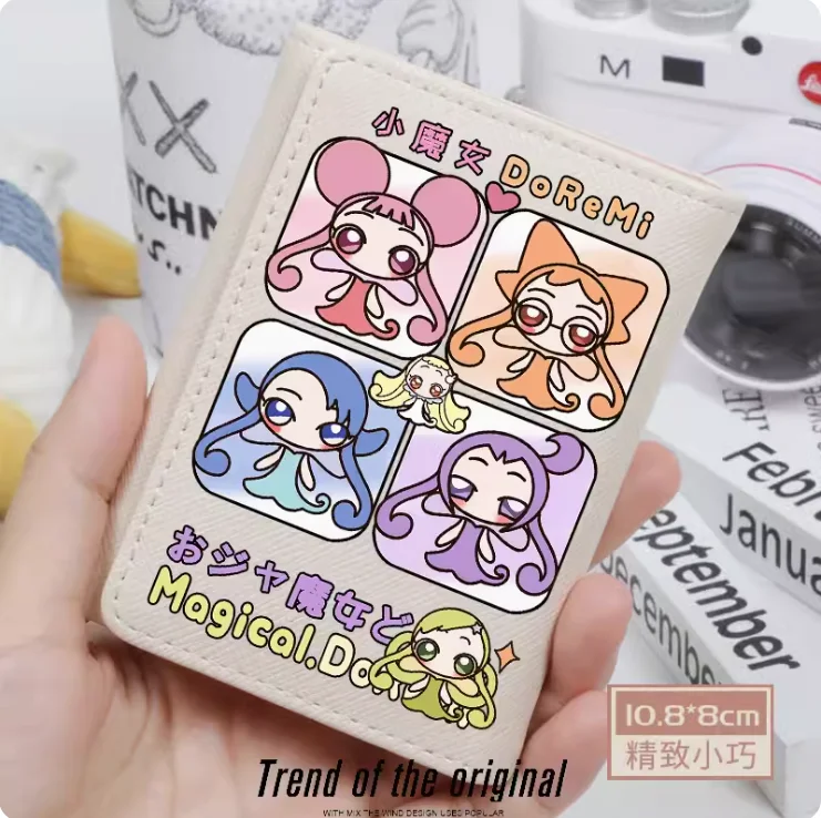 Anime Doremi Fashion Wallet PU Purse Card Coin Hasp Money Bag Cosplay Gift B043