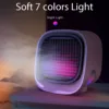 5V Home Mini Portable Air Conditioner 3 Colors Light Conditioning Humidifier Purifier USB  Humidification Cooler with Water Tank 1