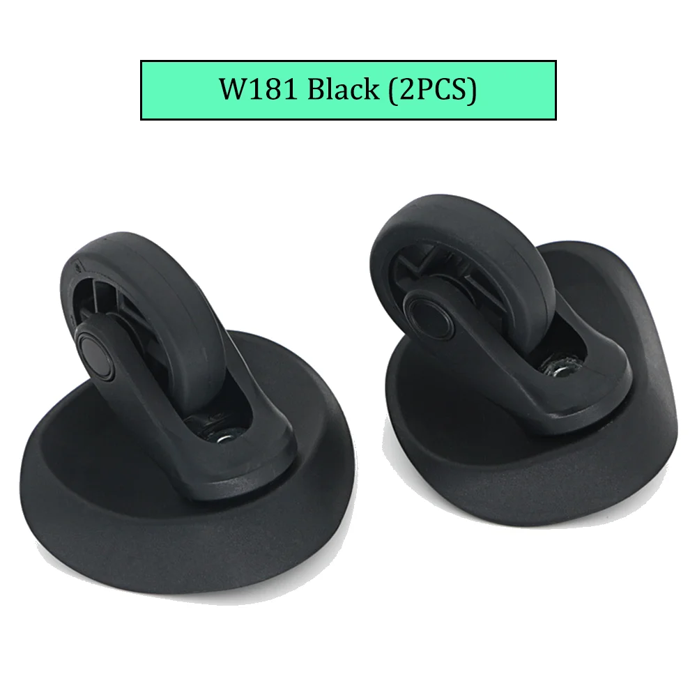 For W181 Case Wheel Replacement Wheel Luggage Pulley Sliding Wheel Casters Silent Mute Wear-resistant Repair