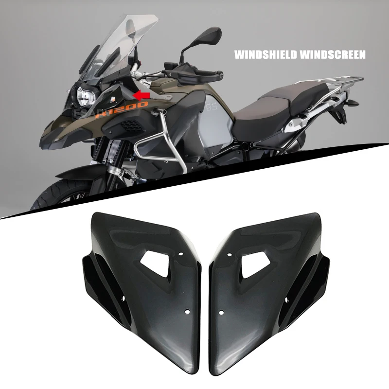 

Side Windshield Windscreen Wind Deflector For BMW R1200GS R 1200GS LC R1200 GS r 1200 gs 2013 2014 2015 2016 2017 2018 2019