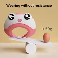 96GC Splash Proof Infants Shower Hat Lightweight Design Enjoy Easy Cleaning & Care