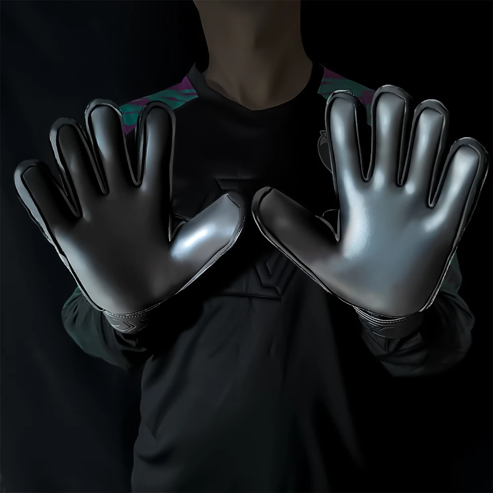 Kinder Erwachsene Fingerschutz Torwarthandschuhe Fußball Hochwertiger Latexschutz Fußball Starker Griff Fingerave Save Torwarthandschuh – Detail 18
