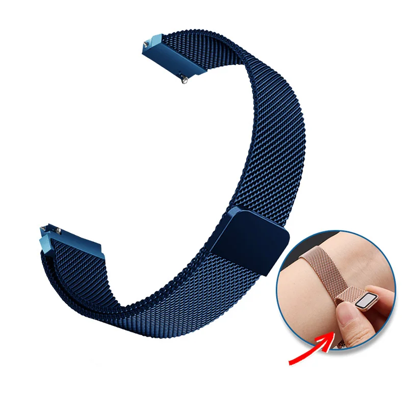 Milan Magnetic Mesh Watchband Bracelet - Elegant and Versatile Strap