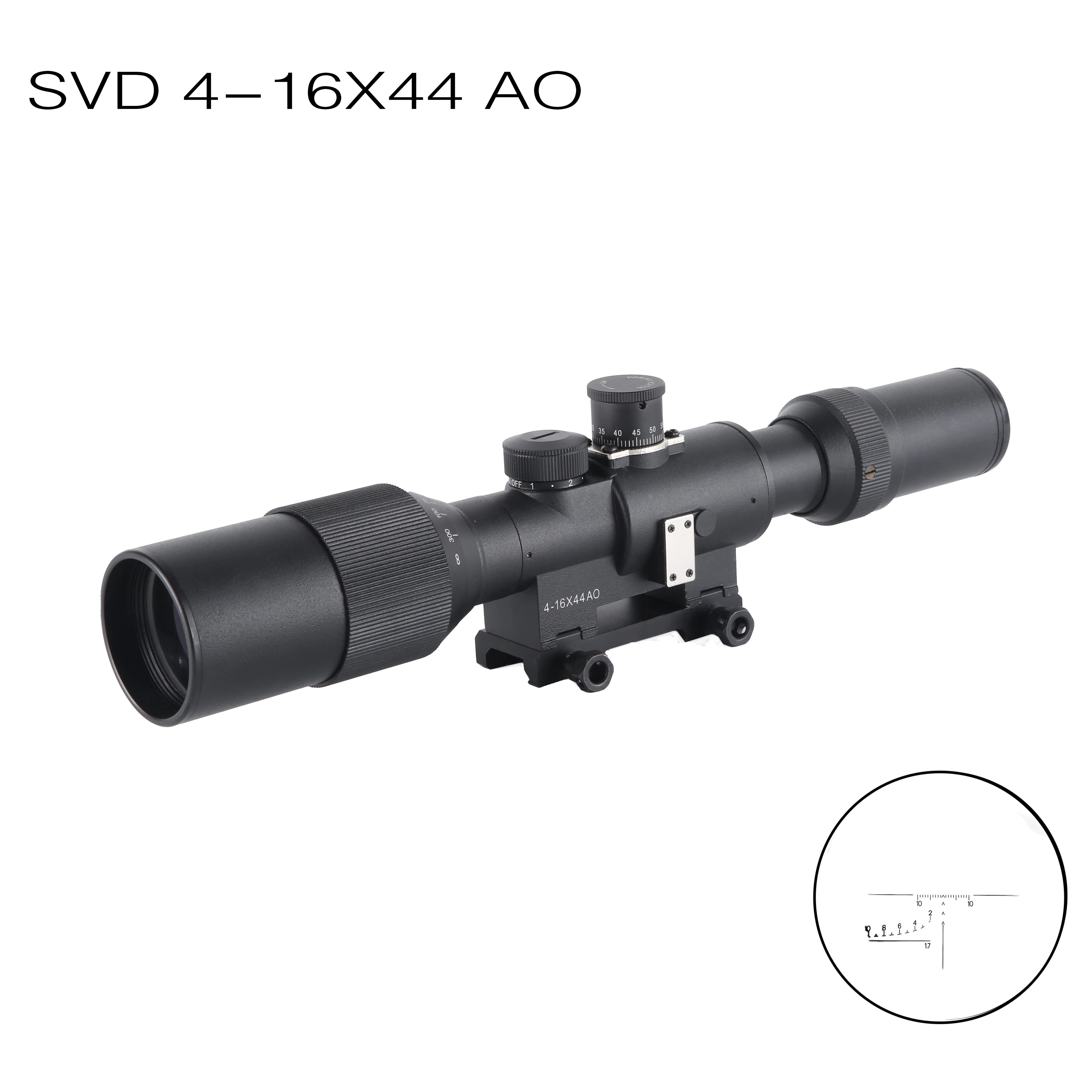 Тактический прицел SVD 4-16X44AO