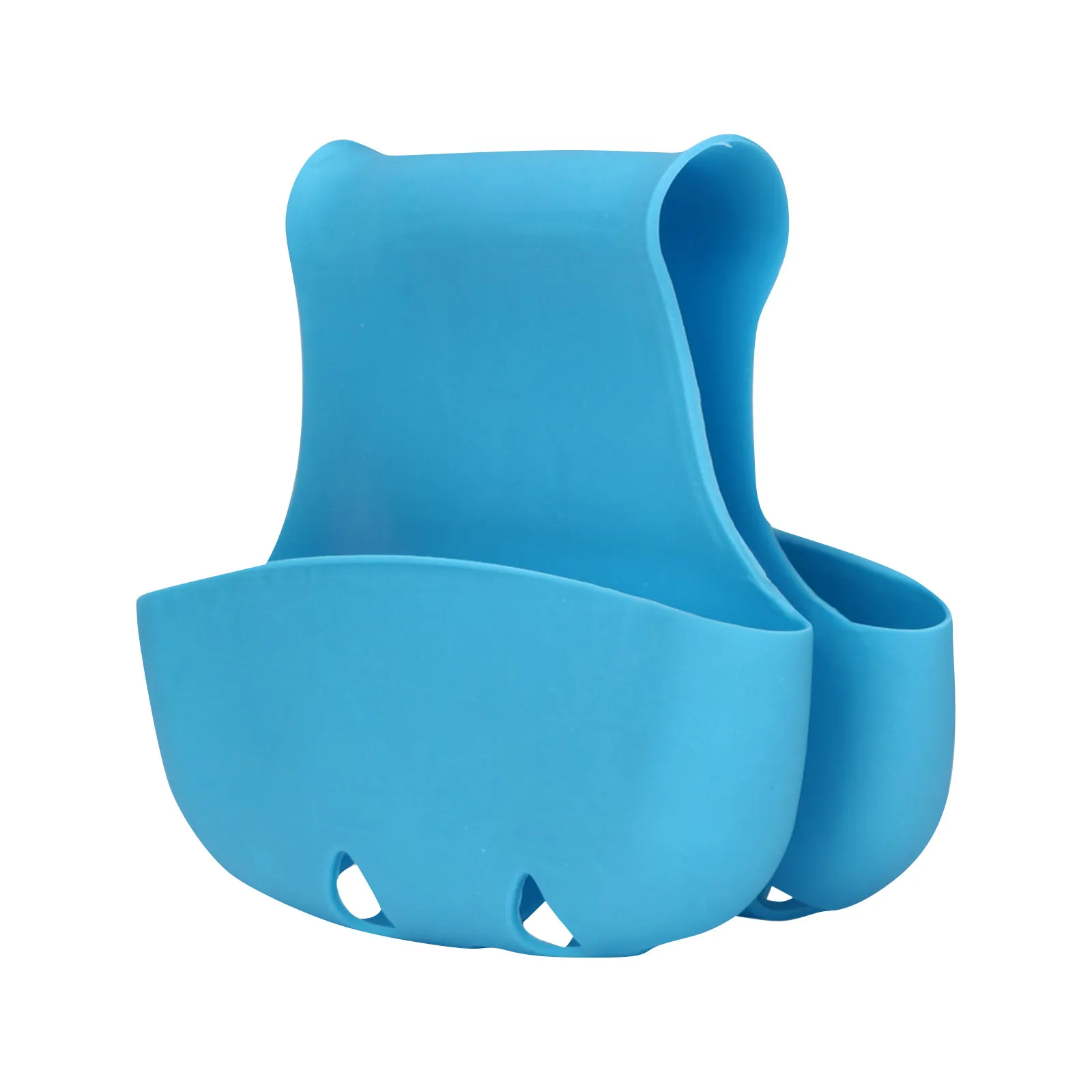Creative Double Sink Caddy Saddle Style Kitchen Organizer Storage Sponge Holder Rack Tool Sink Hanging Drain Basket 4
