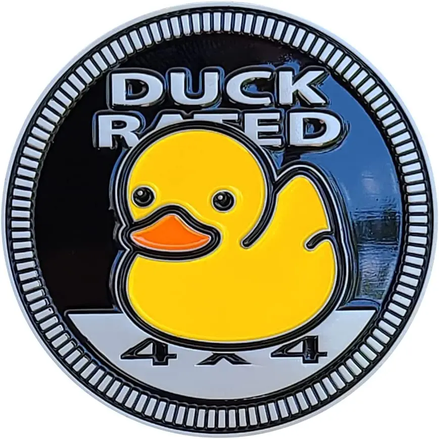 Insignia-automotriz-de-Metal-Duck-Rated-dise-ada-especialmente-para ...