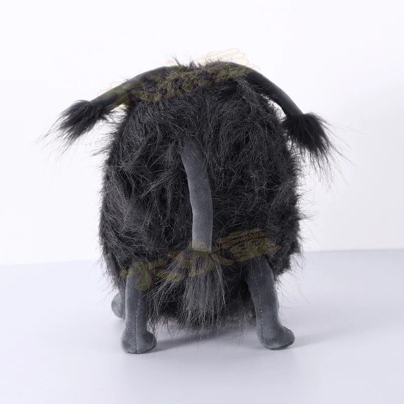 Premium Glooker Dog Plush Toy - High-Pile Realistic Black Stuffed Animal with Ultra-Soft Fur , Collectible  Doll  Gift