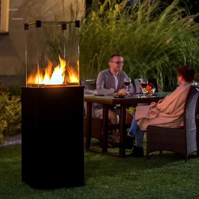 Otthoni Beltéri Gázfűtés Kültéri Teraszfűtők Kemence Cseppfolyósított Gázmelegítők Pörkölt Villa Fűtő Tűzhely F - Image 3