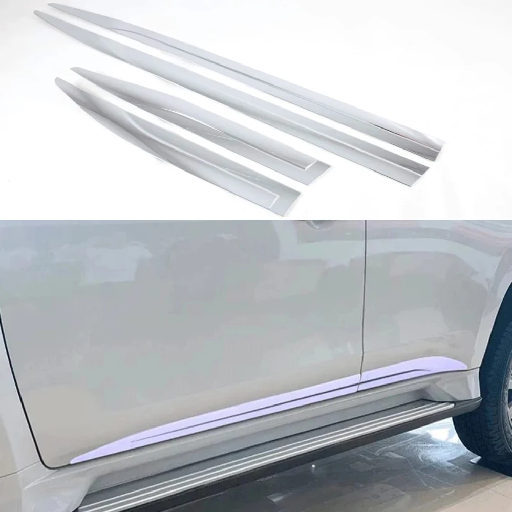 

Для Mitsubishi Pajero Sport Montero Sport 2019 2020 2021 Декоративная полоса для корпуса дверная полоса для столкновения декоративные аксессуары
