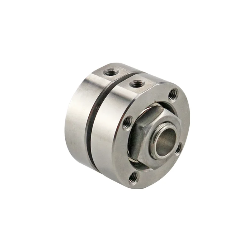 Stainless Steel Damping Pivot With Adjustable Torque For Circular Disk Hinge With Over Line Hole