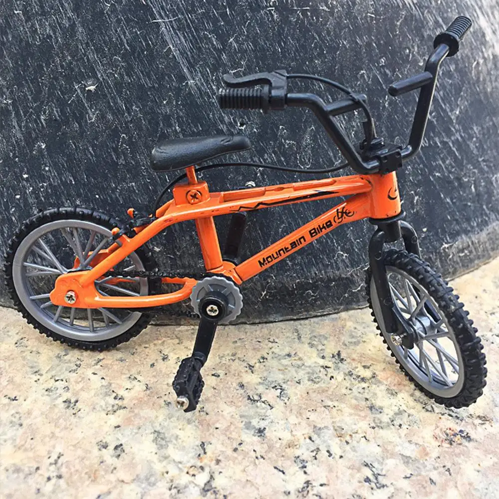 Miniature Alloy Toy Bike Model 1 PCS Finger Bicycle Functional Mountain