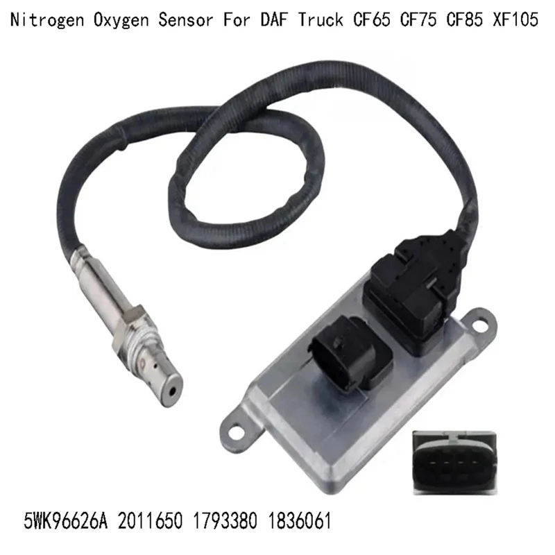 

5WK96626A NOX Sensor 24V Nitrogen Oxygen Sensor Parts Accessories For DAF Truck CF65 CF75 CF85 XF105 2011650 1793380 1836061