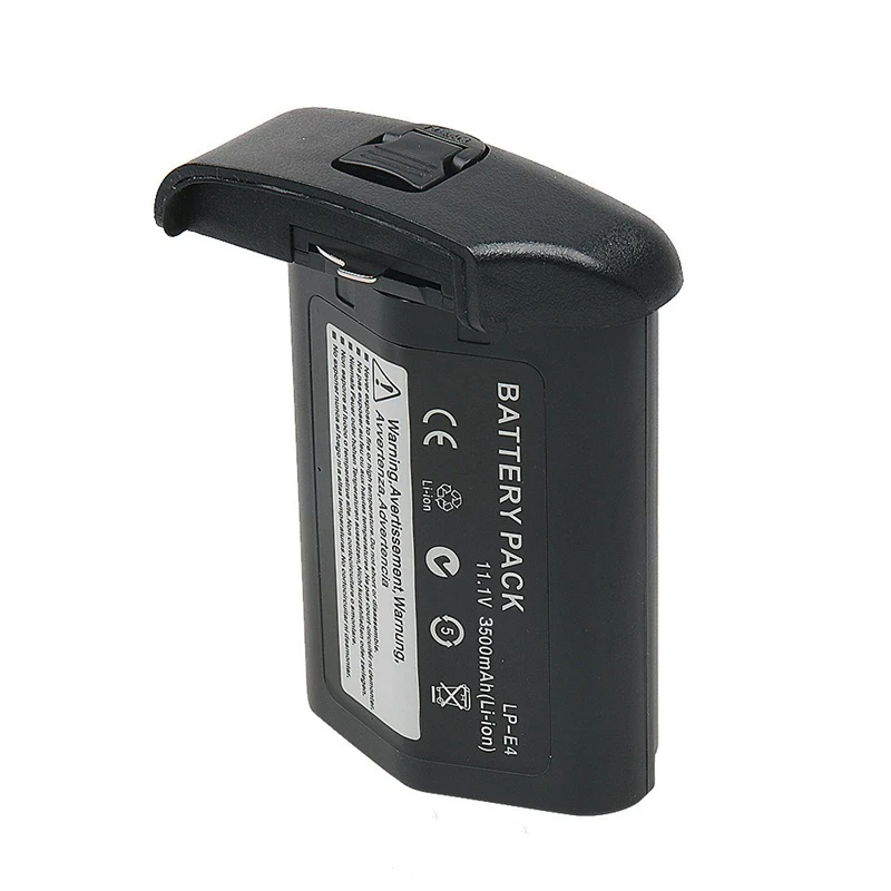 1 Pz 3500Mah Lp-E4 Lp E4 Lpe4 Batteria Per Fotocamera Per Canon Eos 1D Mark Iii, Eos-1D Mark Iv, Eos 1Ds Mark Iii, Eos 1D C, Eos 1D X