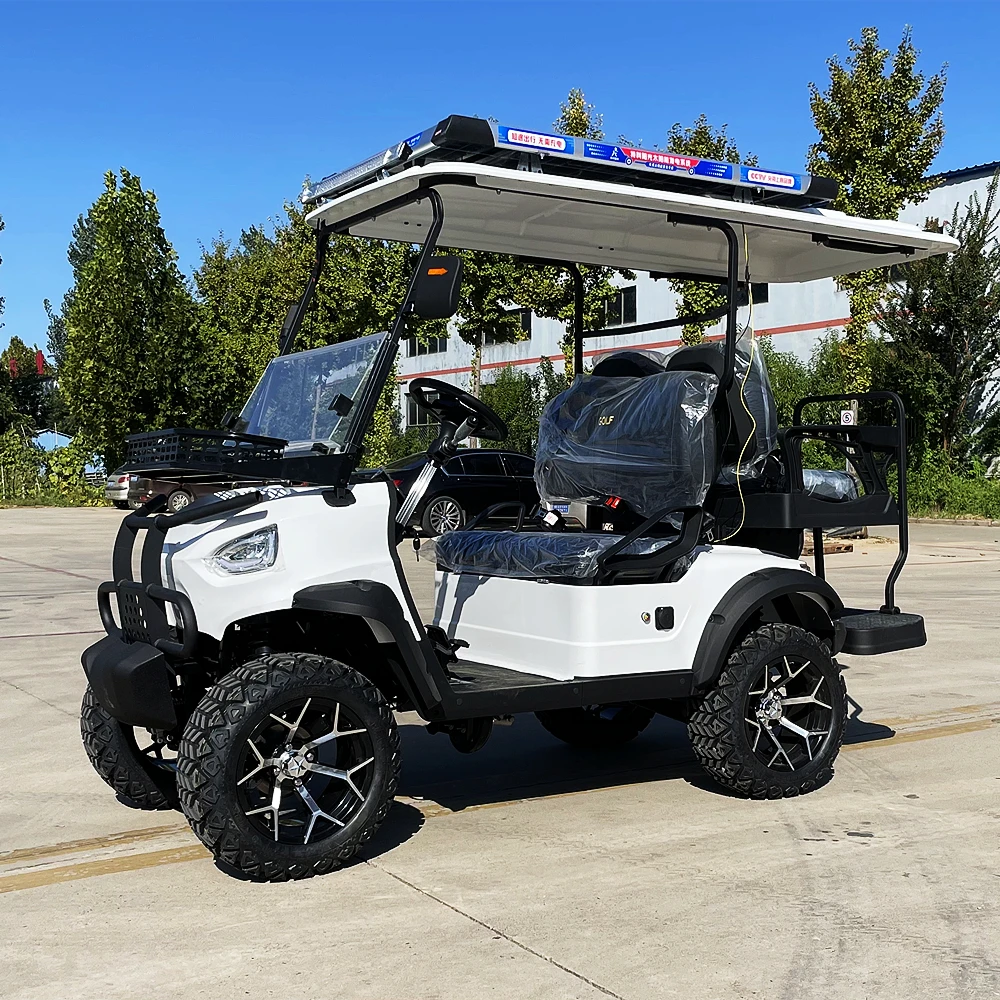 Carrello Da Golf Elettrico 72V Batteria Al Litio 4/6 Posti Motore A Corrente Alternata Carrello Da Golf Elettrico In Vendita