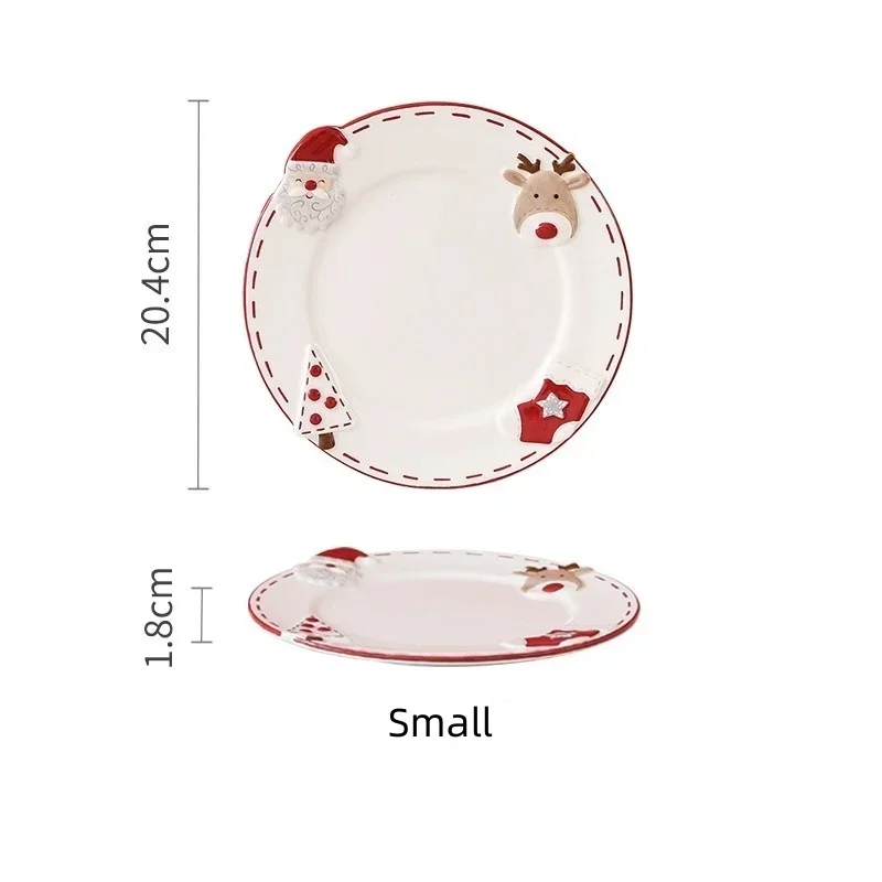 Villeroy & Boch – Toy's Delight Specials piatto da portata, piatto grande con motivo natalizio, grande piatto da portata in porcellana, 30 cm