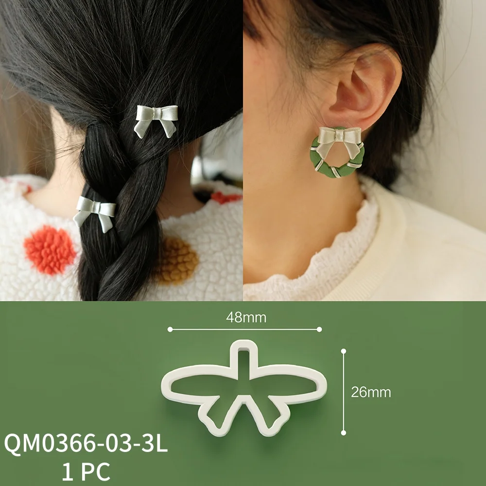 1 PC verschiedene Arten von Schleifen aus Polymer-Ton mit hoher Präzision für Ohrringe, Schmuck, Ringe, Dekoration, Herstellung von Tonschneidern – Detail 12